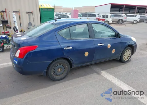 2012 Nissan Versa 1.6 Sv из США, поврежденный, VIN 3N1CN7AP3CL925952